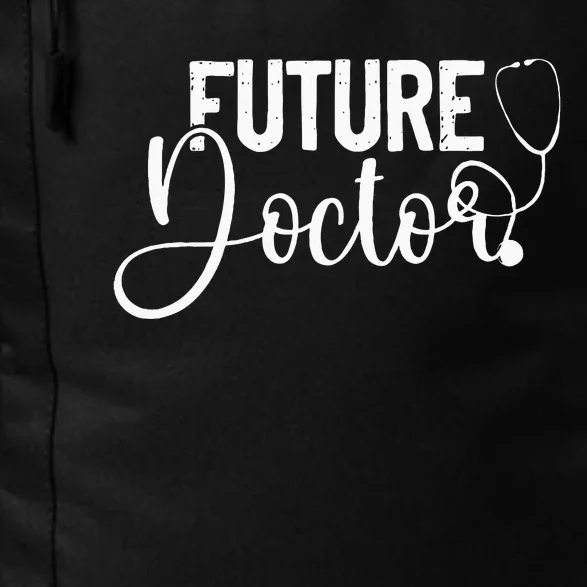 Future Doctor Stethoscope Medical Students Daily Commute Backpack