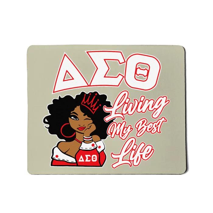 Funny Delta Sigma Theta Sorority Paraphernalia Delta 1913 Hbcu Mousepad