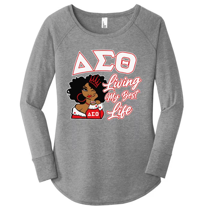 Funny Delta Sigma Theta Sorority Paraphernalia Delta 1913 Hbcu Women's Perfect Tri Tunic Long Sleeve Shirt