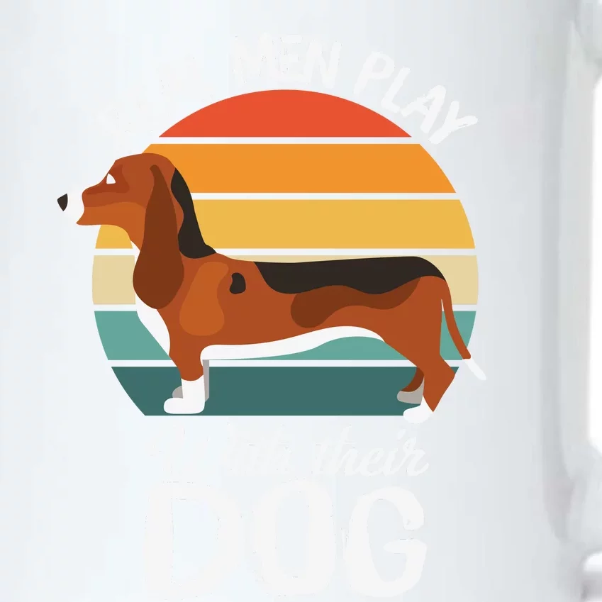 Funny Dog Slogan Funny Dog Lover Retro Sunset Dog Quote Black Color Changing Mug