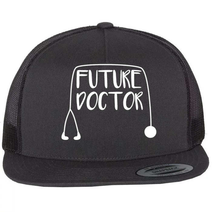 Future Doctor Soon To Be Top Flat Bill Trucker Hat