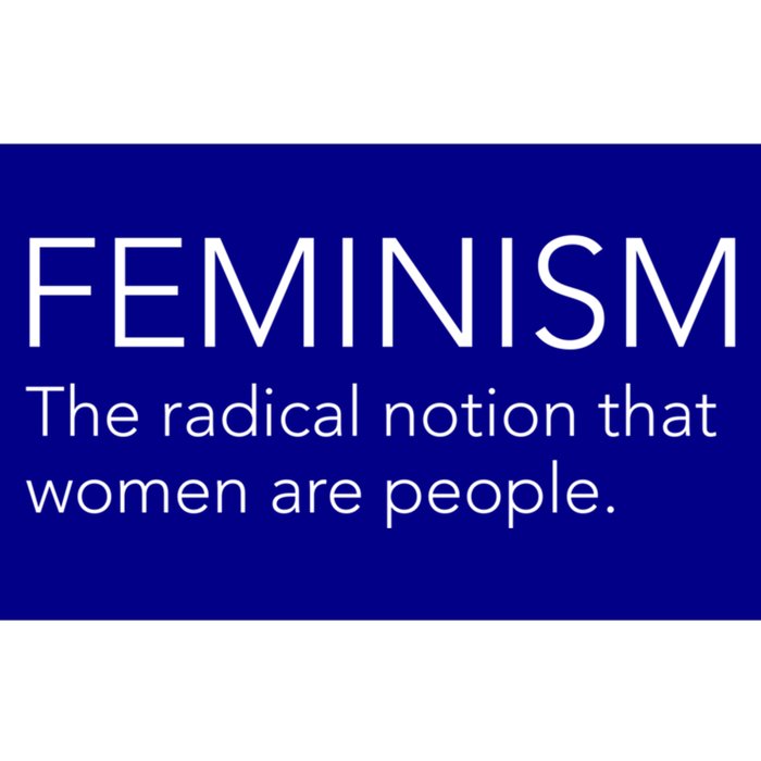 Feminism Definition Strong And Equal Rights Gift Bumper Sticker