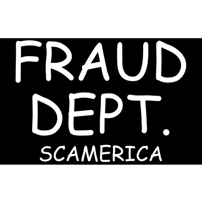 Fraud Dept Scam America Bumper Sticker