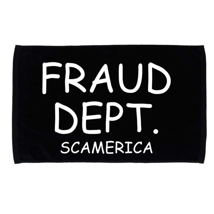 Fraud Dept Scam America Microfiber Hand Towel