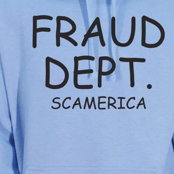 Fraud Dept Scam America Unisex Surf Hoodie