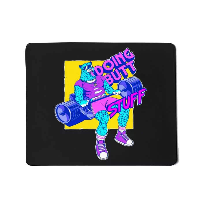 Funny Doing Stuff Workout Bodybuilding Fitness Gym Muscle Mousepad