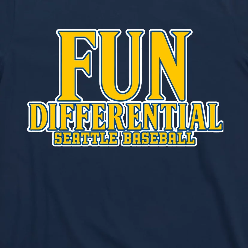 Fun Differential Seattle Baseball T-Shirt