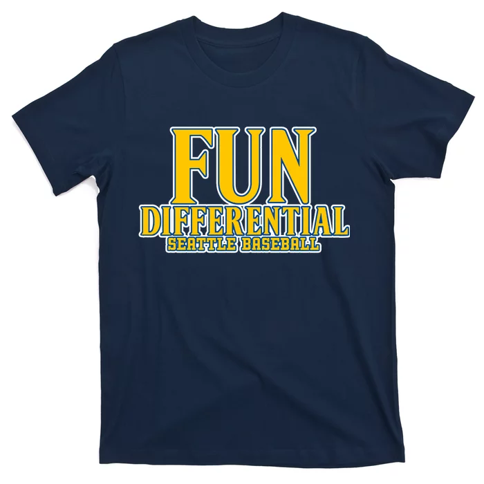 Fun Differential Seattle Baseball T-Shirt