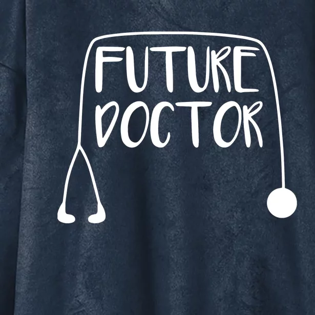 Future Doctor Soon To Be Top Hooded Wearable Blanket