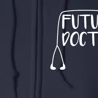 Future Doctor Soon To Be Top Full Zip Hoodie