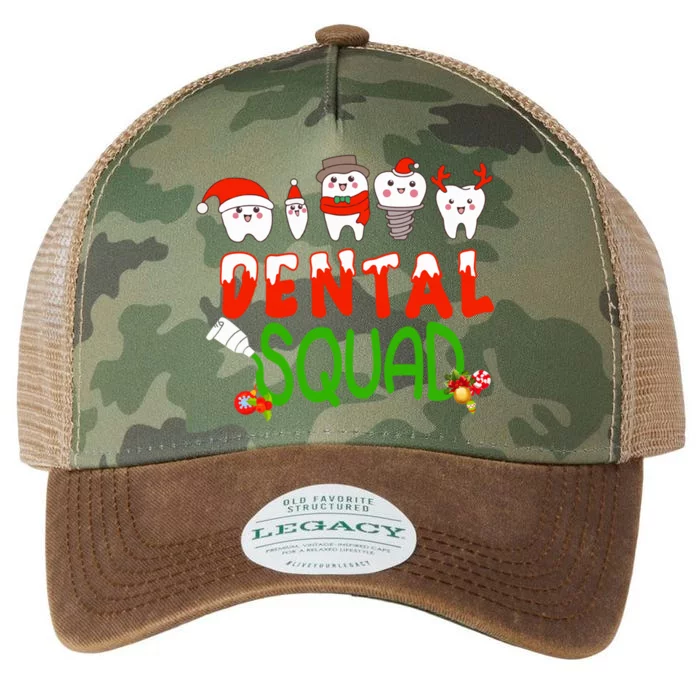 Funny Dental Squad Tooth Christmas Meaningful Gift Dental Assistant Gift Legacy Tie Dye Trucker Hat