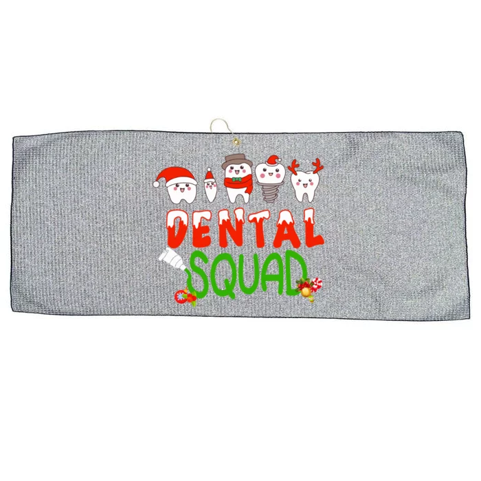 Funny Dental Squad Tooth Christmas Meaningful Gift Dental Assistant Gift Large Microfiber Waffle Golf Towel