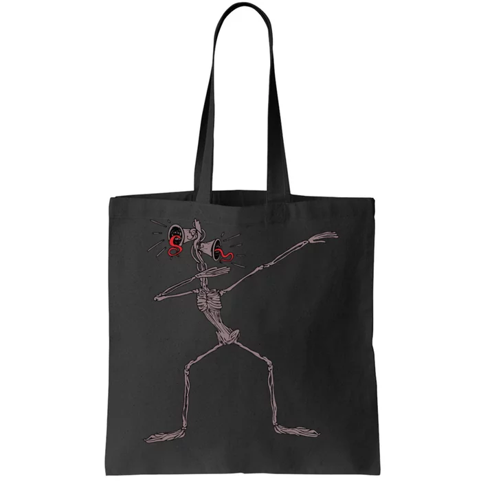 Funny dabbing Siren Head halloween meme gifts Tote Bag