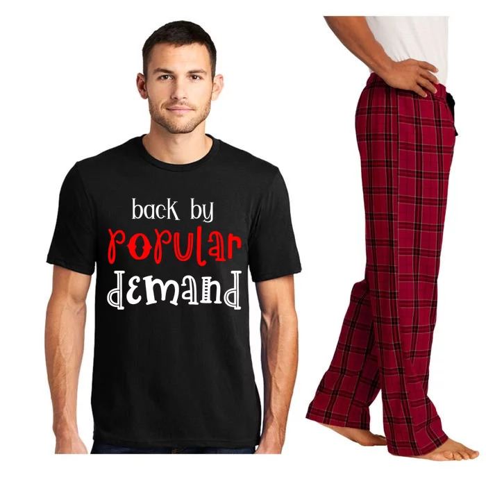 First Day School Funny Back By Popular Ded Quote Gift Pajama Set