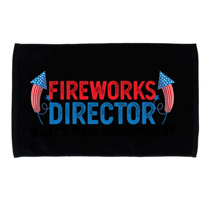 Fireworks Director Superpower Firework Director Gift Microfiber Hand Towel