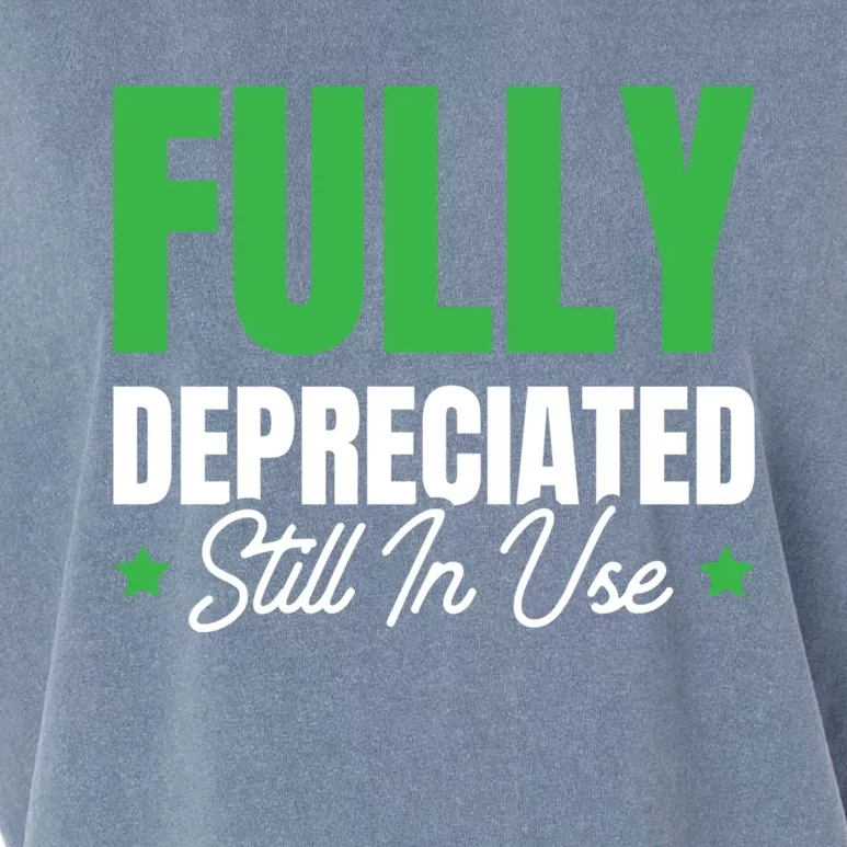 Fully Depreciated Still In Use Cute Gift Garment-Dyed Women's Muscle Tee