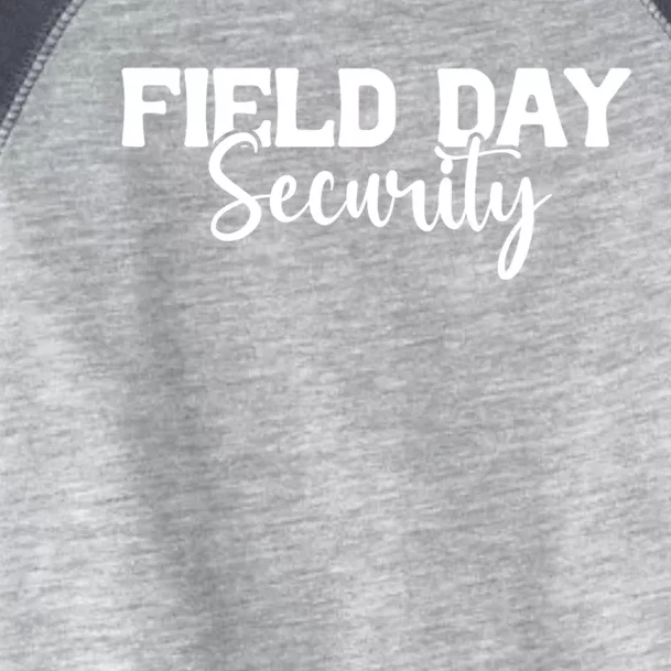 Field Day Security Teacher Cool Gift Toddler Fine Jersey T-Shirt