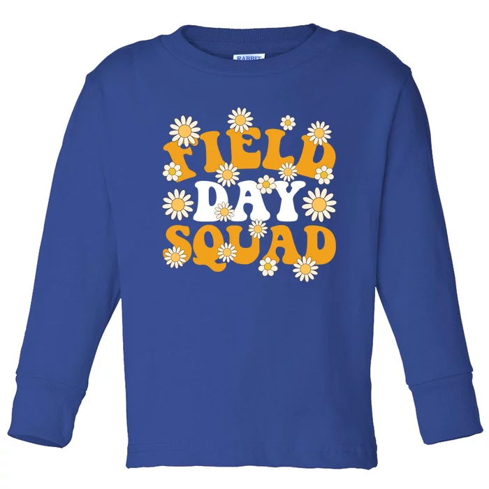 Field Day Squad Teacher Gift Toddler Long Sleeve Shirt