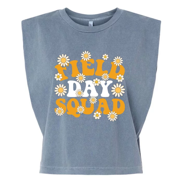 Field Day Squad Teacher Gift Garment-Dyed Women's Muscle Tee