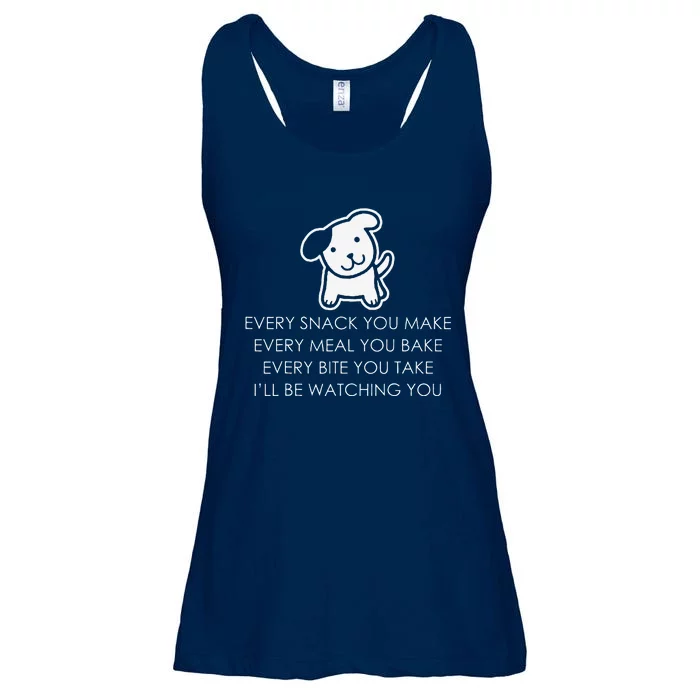 Funny Dog Saying Ladies Essential Flowy Tank