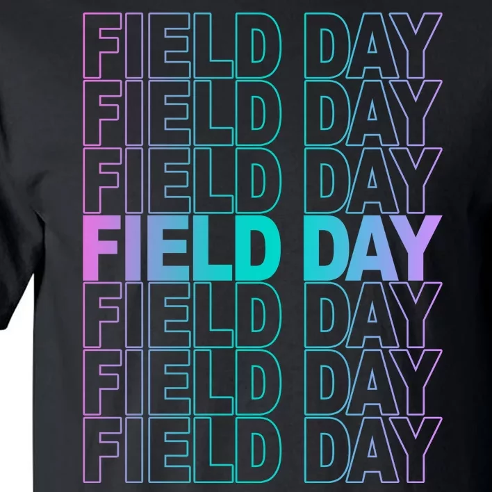 Field Day School Neon Retro Tall T-Shirt