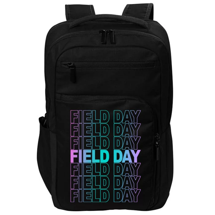 Field Day School Neon Retro Impact Tech Backpack