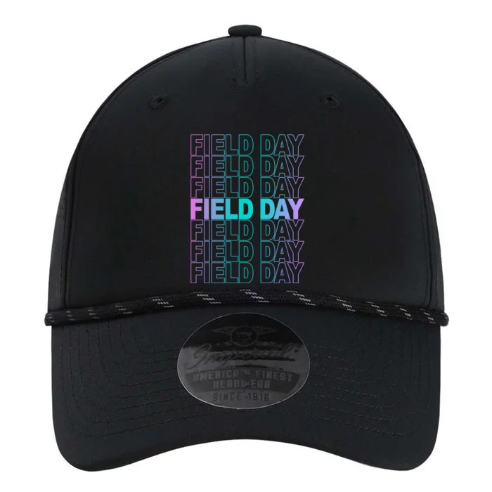 Field Day School Neon Retro Performance The Dyno Cap