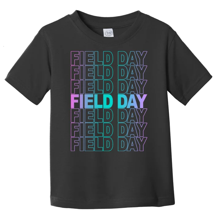 Field Day School Neon Retro Toddler T-Shirt