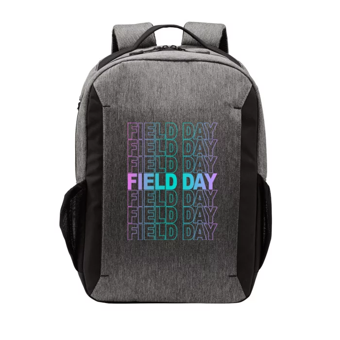 Field Day School Neon Retro Vector Backpack