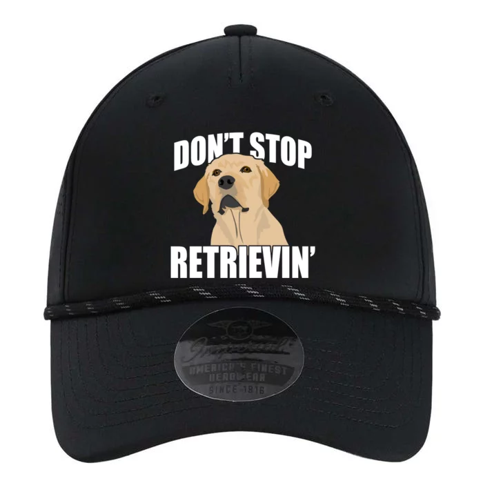 Funny Dont Stop Retrievin Retriever Dont Stop Retrieving Great Gift Performance The Dyno Cap