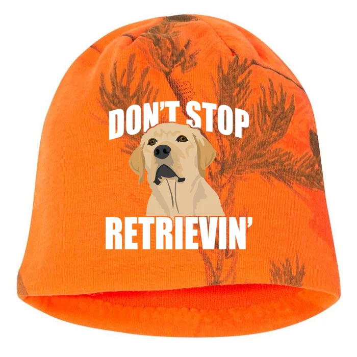 Funny Dont Stop Retrievin Retriever Dont Stop Retrieving Great Gift Kati - Camo Knit Beanie