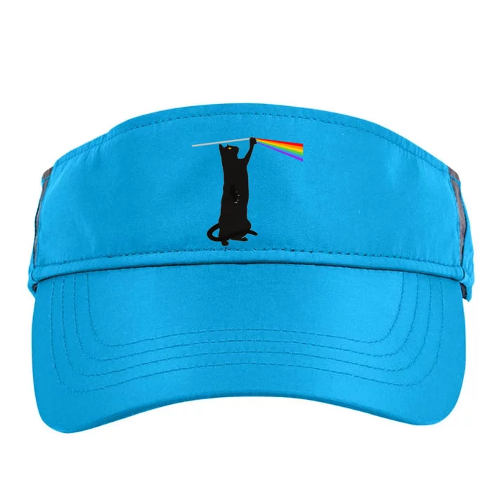 Funny Dark Side Of The Cat Adult Drive Performance Visor