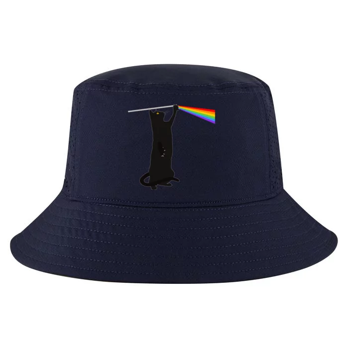 Funny Dark Side Of The Cat Cool Comfort Performance Bucket Hat