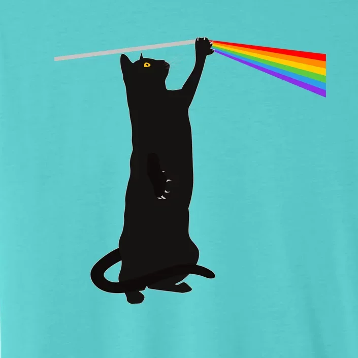 Funny Dark Side Of The Cat ChromaSoft Performance T-Shirt