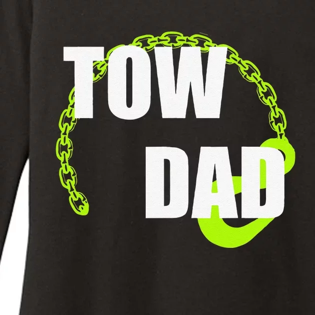 Father Day Tow Truck Driver Gift For Dad Womens CVC Long Sleeve Shirt