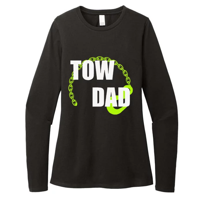 Father Day Tow Truck Driver Gift For Dad Womens CVC Long Sleeve Shirt