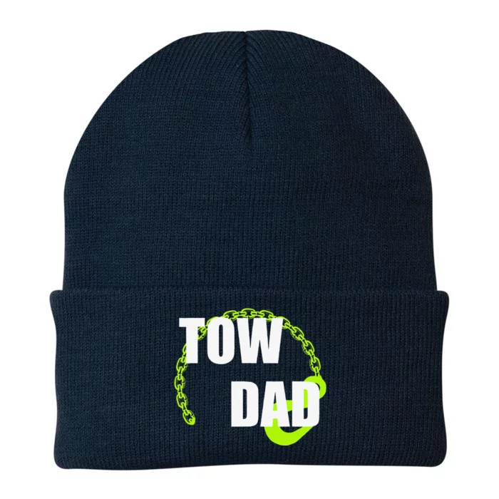 Father Day Tow Truck Driver Gift For Dad Knit Cap Winter Beanie