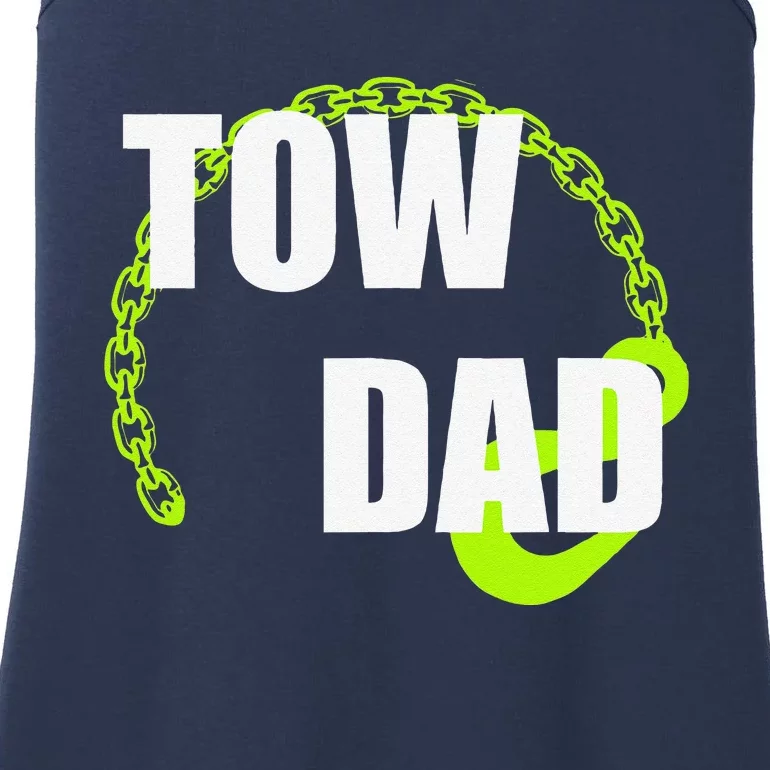 Father Day Tow Truck Driver Gift For Dad Ladies Essential Tank