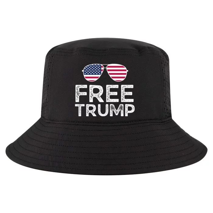 Free Donald Trump Republican Support Cool Comfort Performance Bucket Hat