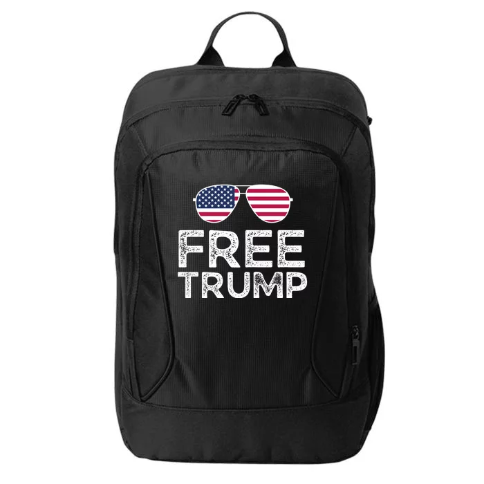 Free Donald Trump Republican Support City Backpack