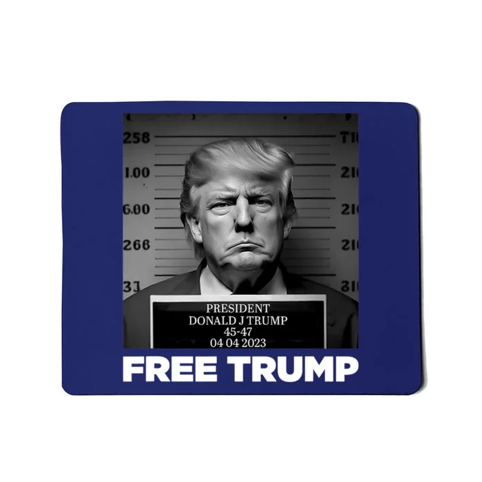 Free Donald Trump Mugshot Mousepad