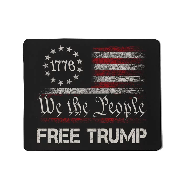 Free Donald Trump Republican Support Pro Trump We The People Mousepad