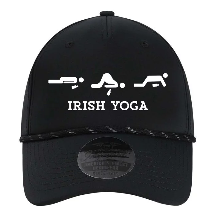 Funny Drunk Tipsy Irish Yoga St Patrick's Holiday Ing Cute Gift Performance The Dyno Cap