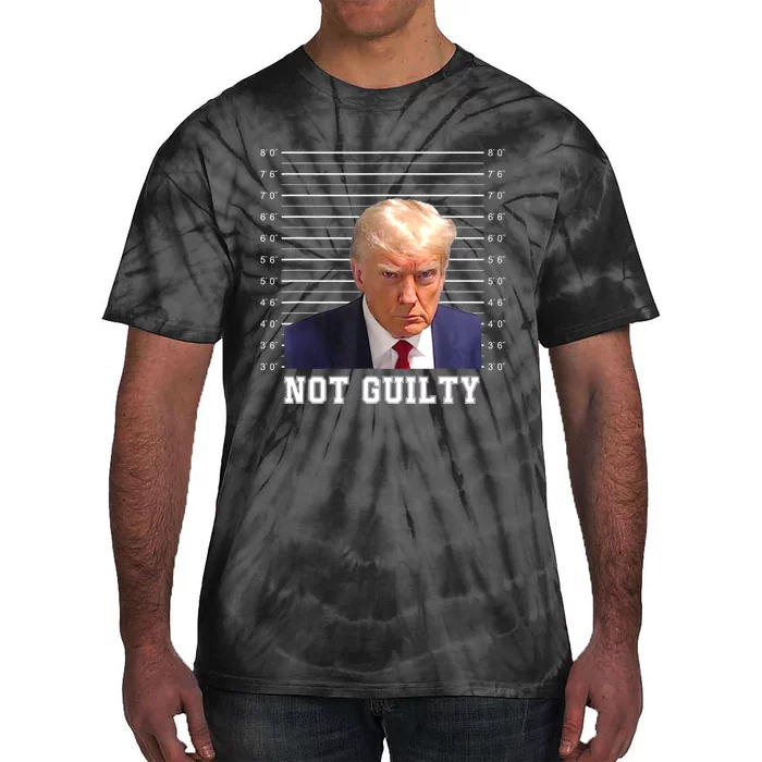 Free Donald Trump Mug Shot Republican President MAGA 2024 Tie-Dye T-Shirt