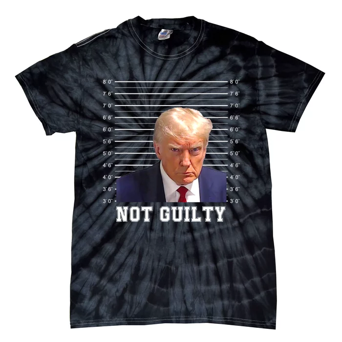 Free Donald Trump Mug Shot Republican President MAGA 2024 Tie-Dye T-Shirt