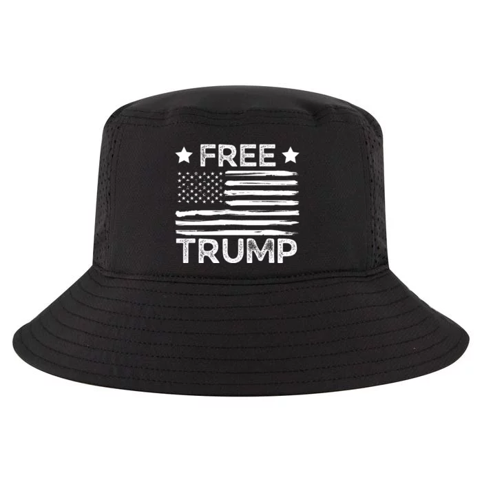 Free Donald Trump Republican Support Cool Comfort Performance Bucket Hat