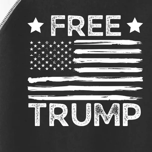 Free Donald Trump Republican Support Toddler Fine Jersey T-Shirt