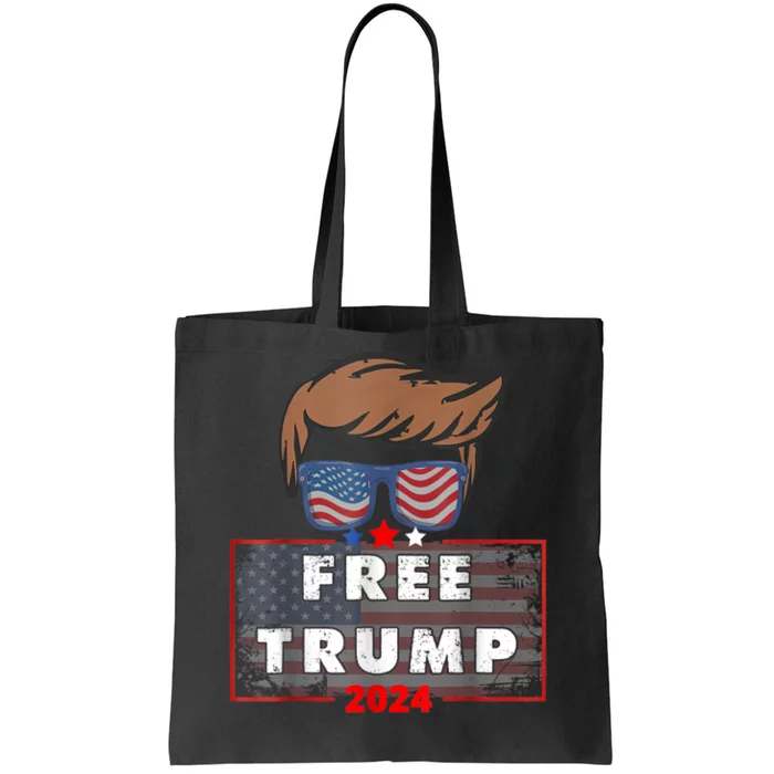 Free Donald Trump Republican Support Tote Bag