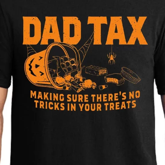 Funny Dad Tax Halloween Gift Pajama Set