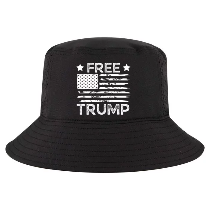 Free Donald Trump Republican Support Cool Comfort Performance Bucket Hat